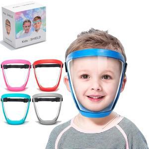 1PCS 어린이 먼지 및 안개 방지 투명 마스크 고화질 안개 없는 용접 안경 머리 장착형 어린이 전면 보호
