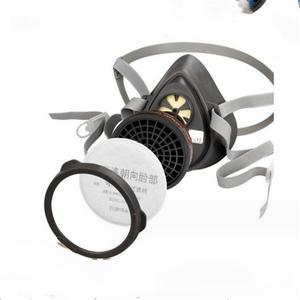 3M 3200 4개입 반면형 방진마스크 페인팅 스프레이 필터 카트리지 면 가스 마스크