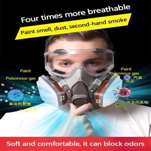 산업용 먼지 방지를 위한 전면 마스크 해독 스프레이 페인팅용 특수 생화학 필터 박스