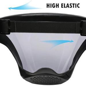 김서림 방지 풀 페이스 보호, 물방울 방지 마스크, 머리 착용 안경, 공간 구형 고글, 풀 페이스 보호 유리