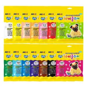 아모스 아이클레이 파우치 110g X 15색세트