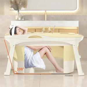 가정용 두꺼운 휴대용 향기 목욕통 성인용 고품질 전신 스파 페디큐어 접이식 욕조