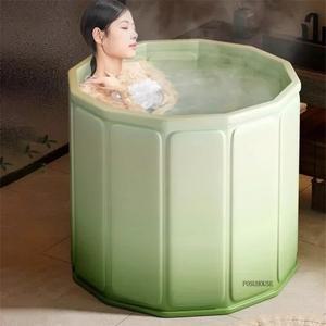 가정용 땀 증발 비데 접이식 전신 욕조 휴대용 성인용 겨울 보온 목욕통
