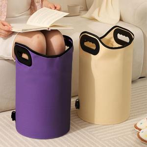 발목욕기 23L 접이식 스파 용기 방수 휴대용 배수구 포함 가정 여행 관리 순환 세척용