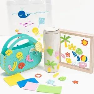 MHS 여름 EVA 스티커 물놀이 방수 야외용품 꾸미기 xhc9+6WiC