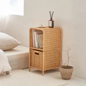 [무료배송] 이노센트 라니 PP라탄 2단 슬림 수납장 i106090