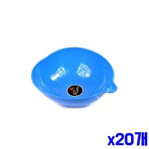 다용도 욕실 바가지 19.5x 21.5x8cm x20개 물바가지 주방 손잡이