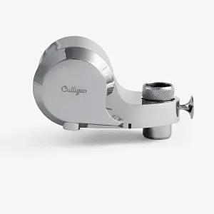 컬리건 CULPMCH 수도꼭지 장착 정수 필터 - 싱크대 수도꼭지용 크롬 필터로 미세 플라스틱을 줄이고 염소를