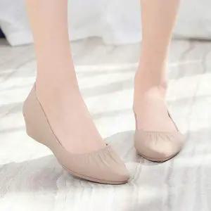 장마철 RY814973 셔링 포인트 여성 캐주얼 패션 장화