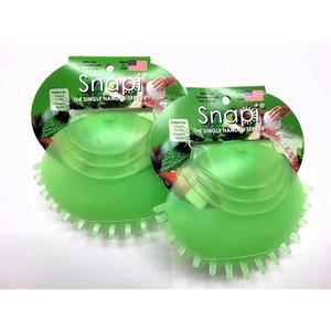 스냅이 더 싱글 핸드 샐러드 서버 키위 고무 길이 2 7 5인치 팩 SNAPI2PKKW