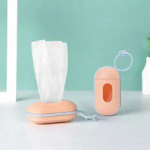 [골드스마일]뽑아쓰는 배변봉투 캡슐케이스 2p세트 반려견똥봉투