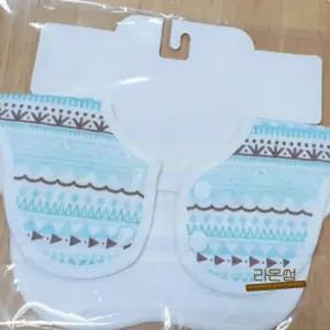 이유식 턱받이 방수 오염방지 침받이 아기 에이프런