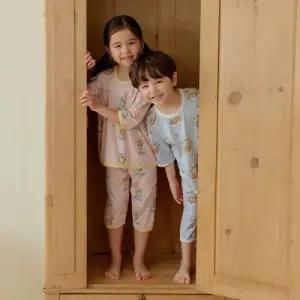 둥둥프렌즈 모달 칠부실내복(2color)