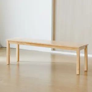 캘빈 3인 원목 인테리어 벤치 4colors