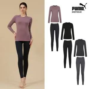 [NS홈쇼핑][푸마] 여성 엠보 기모 웜패널 웜웨어 6종 세트[35606291]