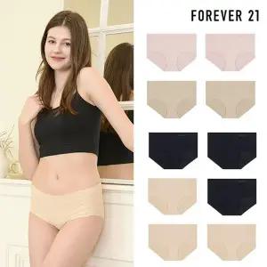 [NS홈쇼핑][포에버21] 여성 프리컷 퓨징 팬티 10종 세트[35606329]