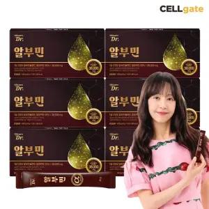 (etv) 셀게이트 마시는 액상형 알부민 골드 15포 6박스 / 단백질 타우린 아르기닌