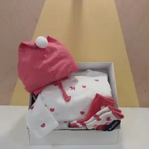 블루독베이비 RD하트뱀부 바디슈트,모자,양말 선물세트45A70-040-0445A70-010-03 722311