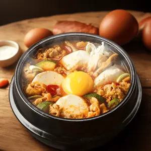 프레시지 캠핑음식 우삼겹 따뜻한 순두부찌개 냉장 밀키트 2인분 든든한 한끼