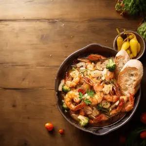 프레시지 집들이 감바스 알 아히요 냉장 2인분 420g 2개 와인안주 밀키트