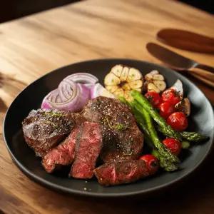 프레시지 집들이 와인 블랙라벨 스테이크 냉장 2인분 528g, 2개 밀키트전문