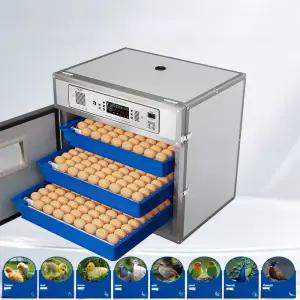 대형 계란 병아리 자동 부화기 온도조절 메추리 닭 오리 거위 조류