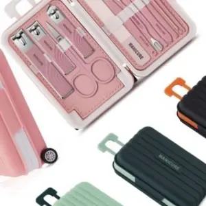 네일케어 손톱관리 미니캐리어 손톱깍이 12종 풀세트