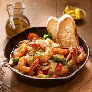 프레시지 집들이 와인 감바스 알 아히요 냉장 2인분 420g, 1개 밀키트전문