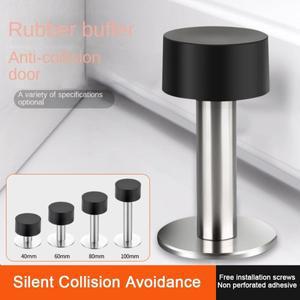 스테인리스 스틸 문짝 스토퍼 펀칭  충돌 방지 흡입  네일프리 하드웨어  도어 스톱 바닥  없음