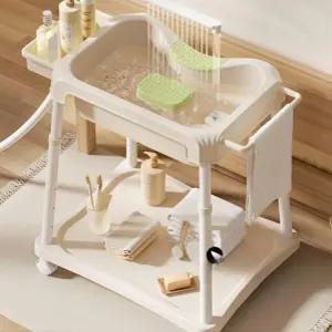 샴푸대야 머리감기 간병인 스탠드 목욕 세트