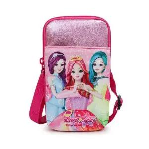 시크릿쥬쥬 글리터 핸드폰크로스 여아 보조가방 지갑 캐릭터가방 아동크로스백 아동가방 핸드폰가방 미니백