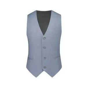 코아픽샵 남성용 솔리드 조끼 키작남 정장 슬림핏 꾹5