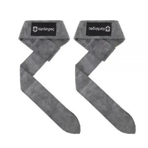 하빈져 헬스 스트랩 손목 보호대 가죽 웨이트 레더 리프팅 그립 MNS