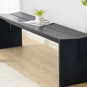 벤치 의자 대기 현관 복도 인테리어 벤치 헬스장 블랙