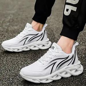 [옷자락]남자 편안한 프린팅 메쉬 데일리 스니커즈