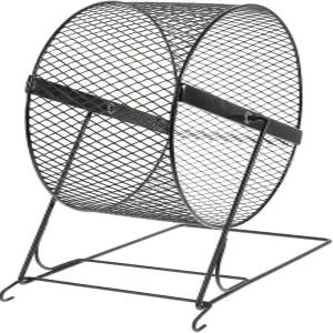 소형 애완동물 고슴도치 친칠라와 다람쥐를 위한 안정적인 랙이 있는 UKCOCO 사일런트 햄스터 러닝 휠