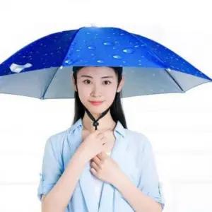 머리에쓰는우산 양산모자 데일리 에쓰는 우산 클래식 ZpY4+6AcF