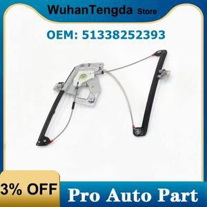 51338252393 BMW 호환 E39 525i 530i 용 모터가없는 전면 도어 파워 윈도우 리프터 레귤레이터