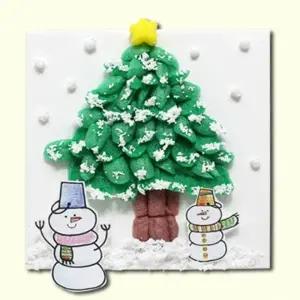 뚝딱 이지콘 크리스마스 장식 소품 트리 액자 만들기 5인용