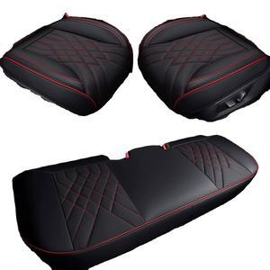 운전석 및 조수석 단일 자동차 일체형 공용 사계절 가죽 커버 시트 시트 시트 뒷좌석 커버