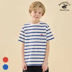 [버버리힐스폴로클럽][폴로클럽] 스트라이프반팔티셔츠
