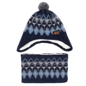 윙하우스 유아 벙거지 머플러 세트 방한 모자 목도리어린이집단체선물 구디백 유치원 겨울답례품 아이 넥워