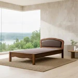 흙잠 베드 1인용 원목 가죽 온열 온돌 건강 슈퍼싱글 SS 흙침대 hy