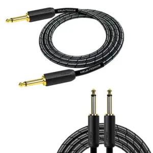 6m 공연용일렉기타케이블 Cjf12 기타잭 선스피커 앰프 태레오 악기 음향 사운드 오디오 스선