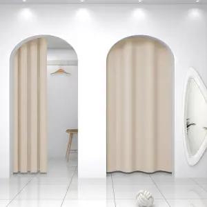 두꺼운암막커튼 겨울안방 방풍 압축봉 포함방한 현관 두꺼운 단열