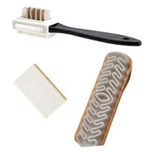 스웨이드 지우개 브러시 세트흰운동화세탁 미드솔 아웃 크리너 청소 가죽 클리너 관리 러쉬