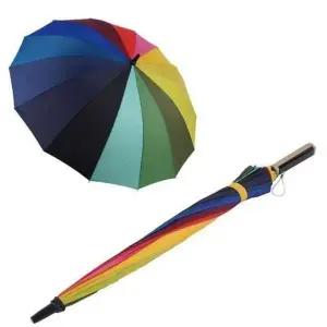 ( )튼튼한 무지개 장우산 60cm 14K 발수가공