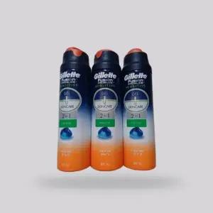 [질레트] 질레트 면도젤 센서티브 2in1 프로글라이드 면도젤 170g x 3개