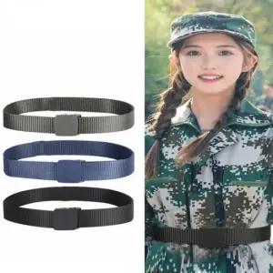 간편 조절 플라스틱 잠금 허리끈 군용 아웃도어 등산벨트 나일론허리띠 청바지허리띠