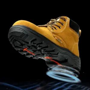 남성 가을 소가죽 안전화 작업화 워커 전투화 신발털실내화 겨울슬리퍼 방한부츠 구두 패딩 남자 방한화 털